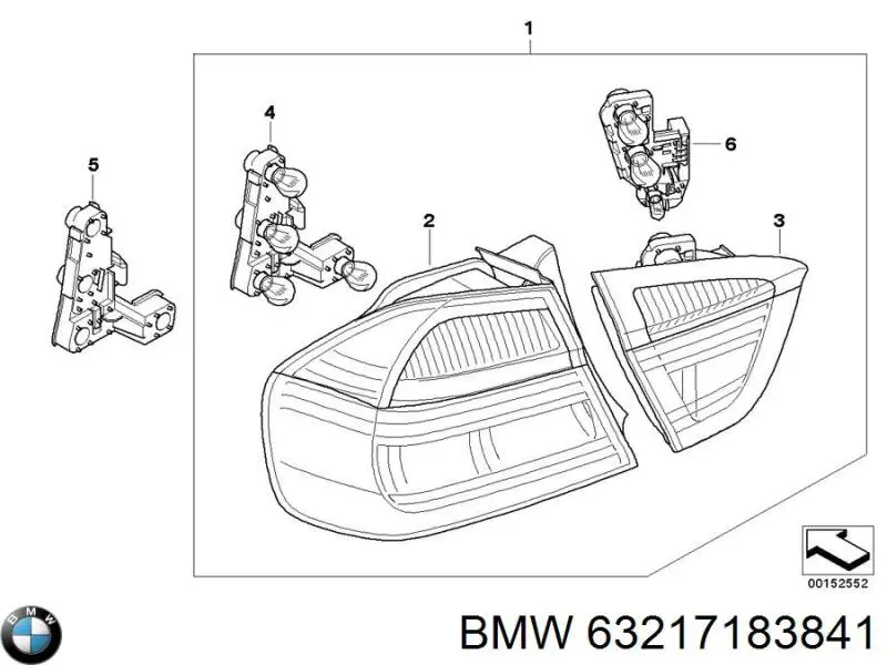 63217183841 BMW 