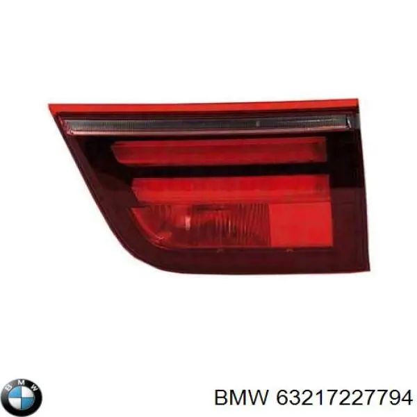 63217227794 BMW Lanterna traseira direita interna