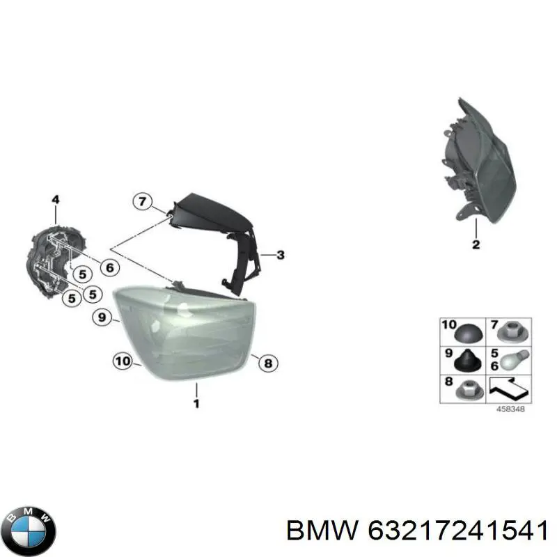 Lanterna traseira esquerda BMW 63217241541 preço, a partir de 186,07 USD