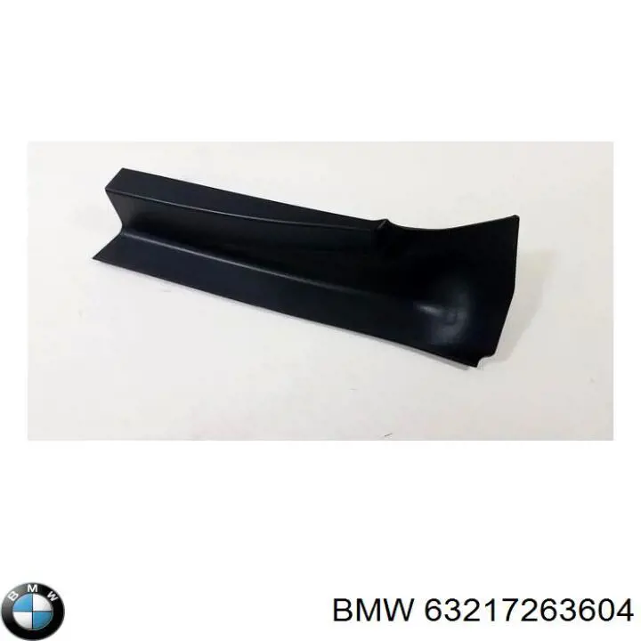 Placa sobreposta da luz traseira BMW 63217263604 preço, a partir de 37,13 USD