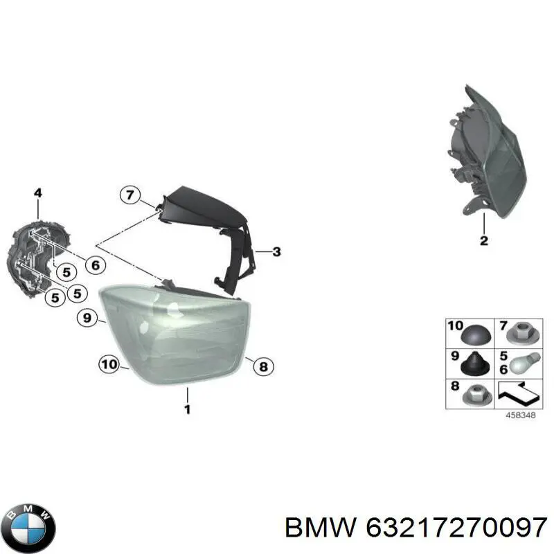 Lanterna traseira esquerda BMW 63217270097 preço, a partir de 247,49 USD