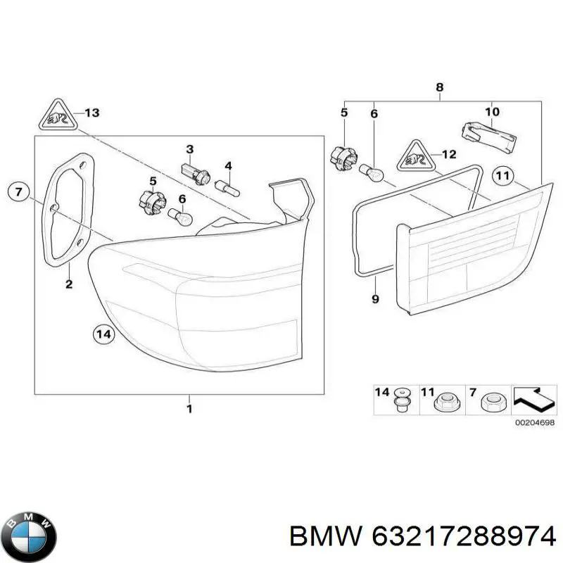  BMW 63217288974 preço, a partir de 29,57 USD