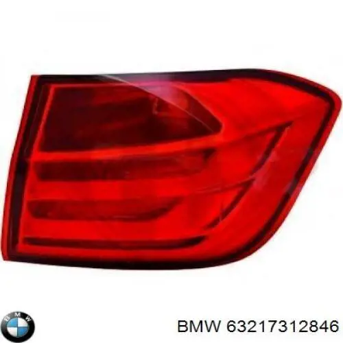 Lanterna traseira direita externa BMW 63217312846 preço, a partir de 165,33 USD