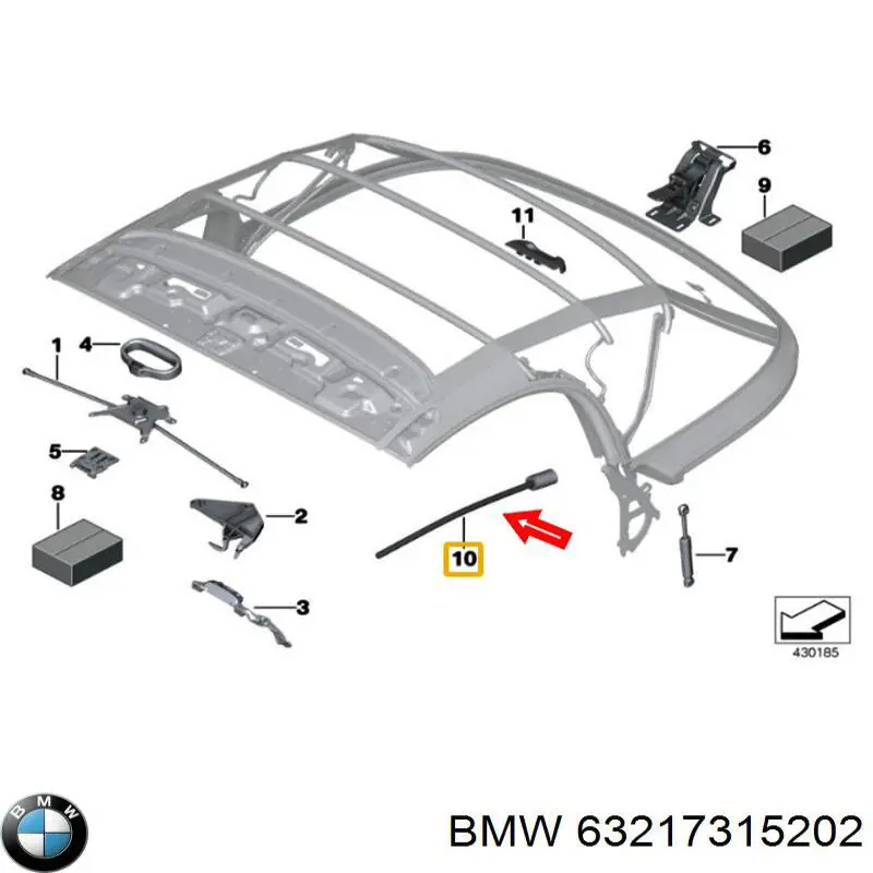 Compre 63217315202 BMW 