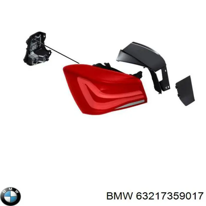Lanterna traseira esquerda externa Signeda ZBM191352L preço, a partir de 223,04 USD