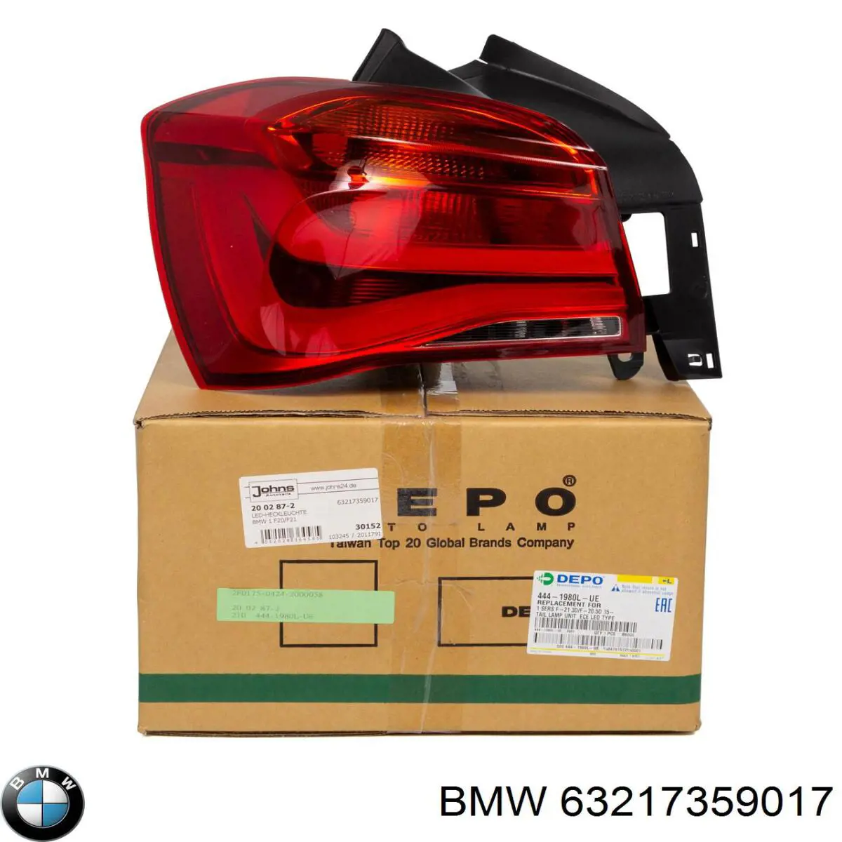 Lanterna traseira esquerda externa BMW 63217359017 preço, a partir de 223,04 USD