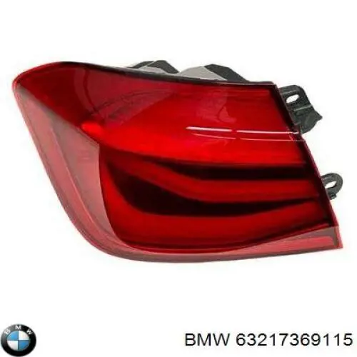 63217369115 BMW Lanterna traseira esquerda externa