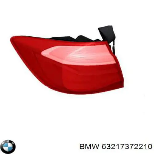 Compre 63217372210 BMW Lanterna traseira direita externa