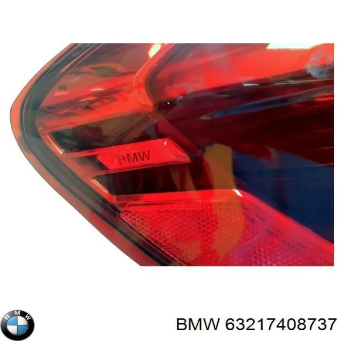 Compre 63217408737 BMW Lanterna traseira esquerda externa