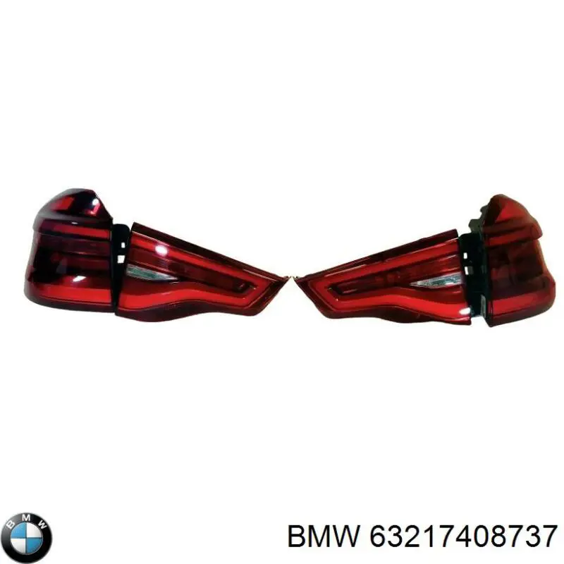 Lanterna traseira esquerda externa BMW 63217408737 preço, a partir de 328,78 USD