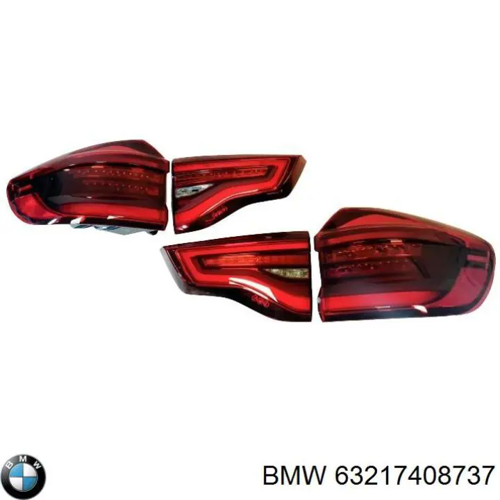 63219853369 BMW Lanterna traseira esquerda externa