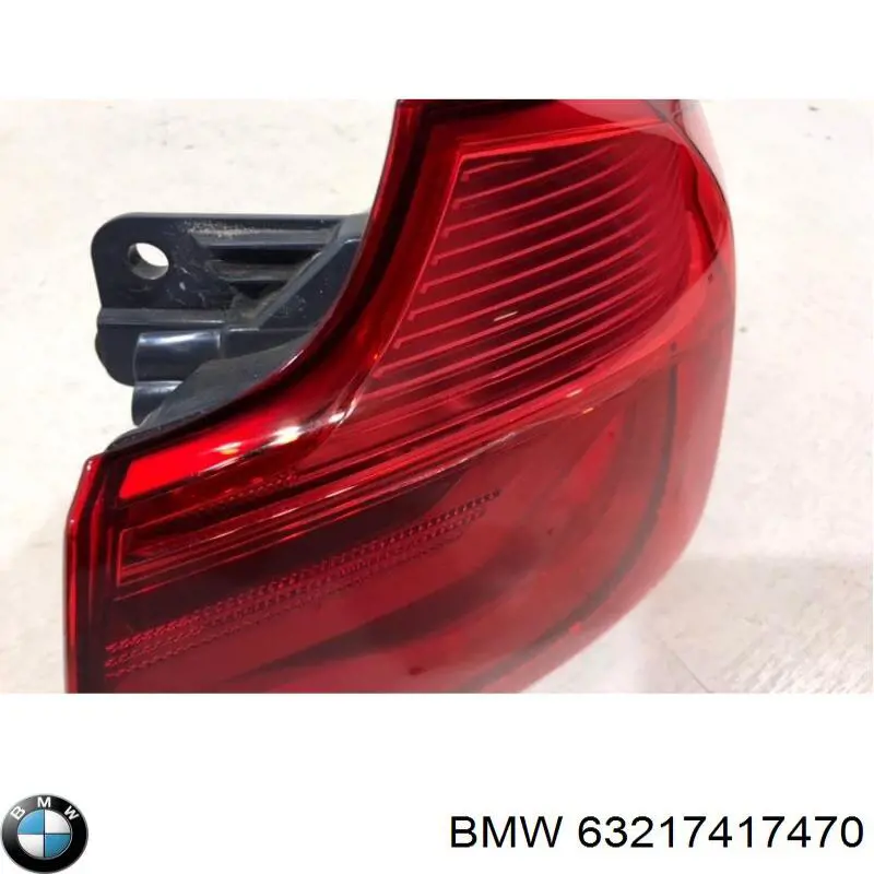 Compre 63217417470 BMW Lanterna traseira direita externa