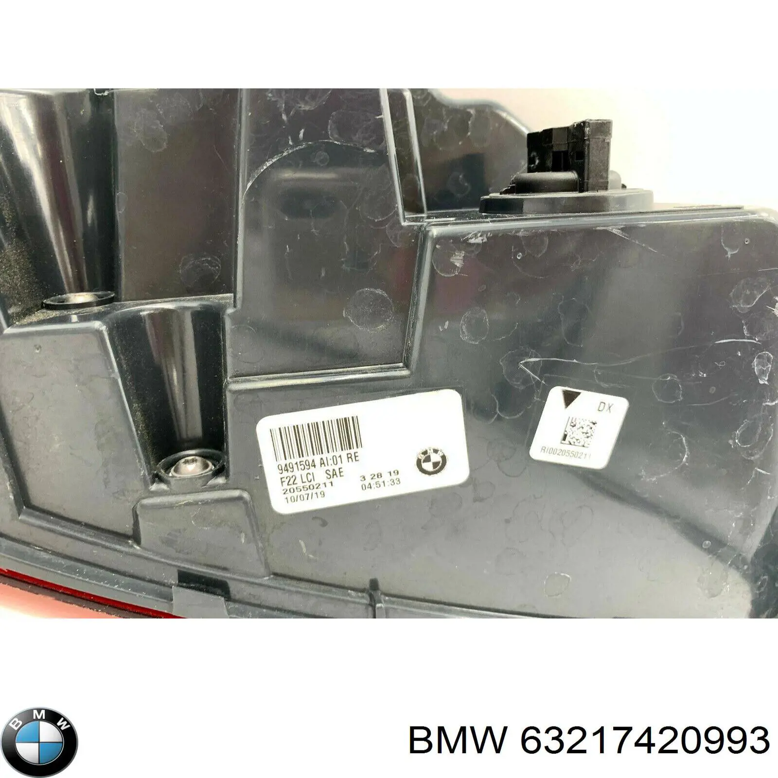 Compre 63217420993 BMW Lanterna traseira esquerda