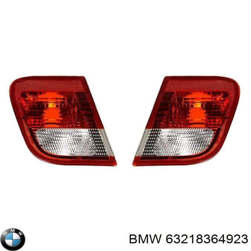 Lanterna traseira esquerda interna BMW 63218364923 preço, a partir de 25,55 USD