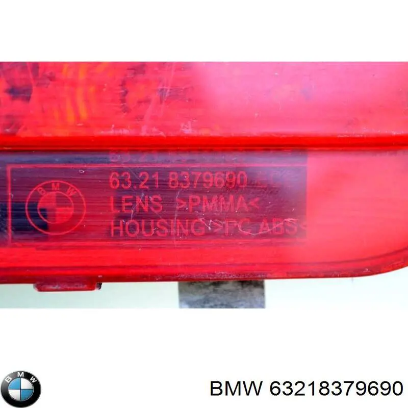 Compre 63218379690 BMW Lanterna traseira direita interna