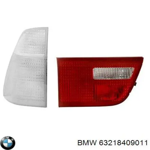 Lanterna traseira esquerda interna BMW 63218409011 preço, a partir de 62,99 USD
