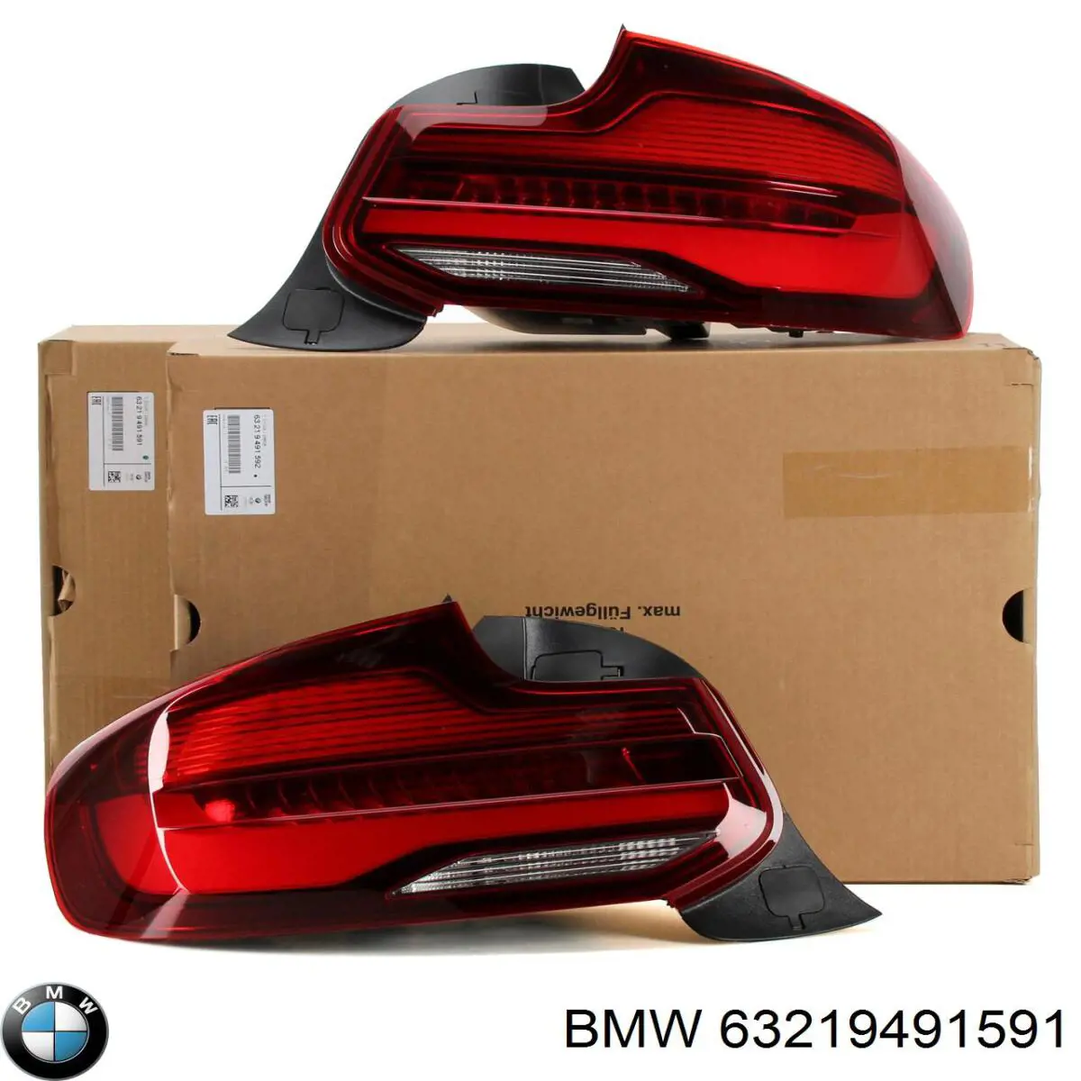63219491591 BMW Lanterna do pára-choque traseiro esquerdo
