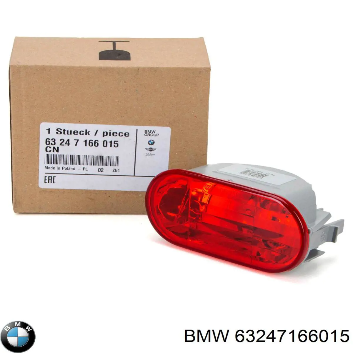 Compre 63247166015 BMW Lanterna de nevoeiro traseira