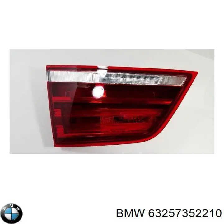 Compre 63257352210 BMW Retrorrefletor (refletor) do pára-choque traseiro direito