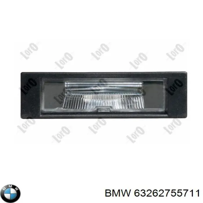 Lanterna da luz de fundo de matrícula traseira BMW 63262755711 preço, a partir de 22,65 USD