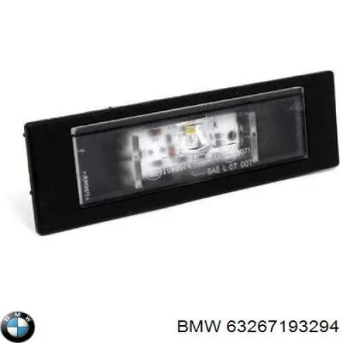 Lanterna da luz de fundo de matrícula traseira BMW 63267193294 preço, a partir de 22,65 USD