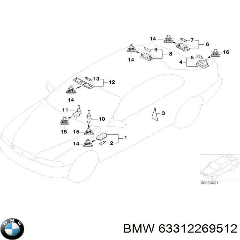  BMW 63312269512 preço, a partir de 88,37 USD