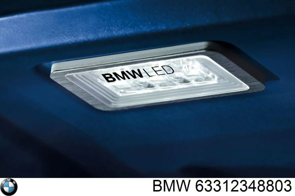 63312348803 BMW Quebra-luz da luz de fundo da seção de bagagem