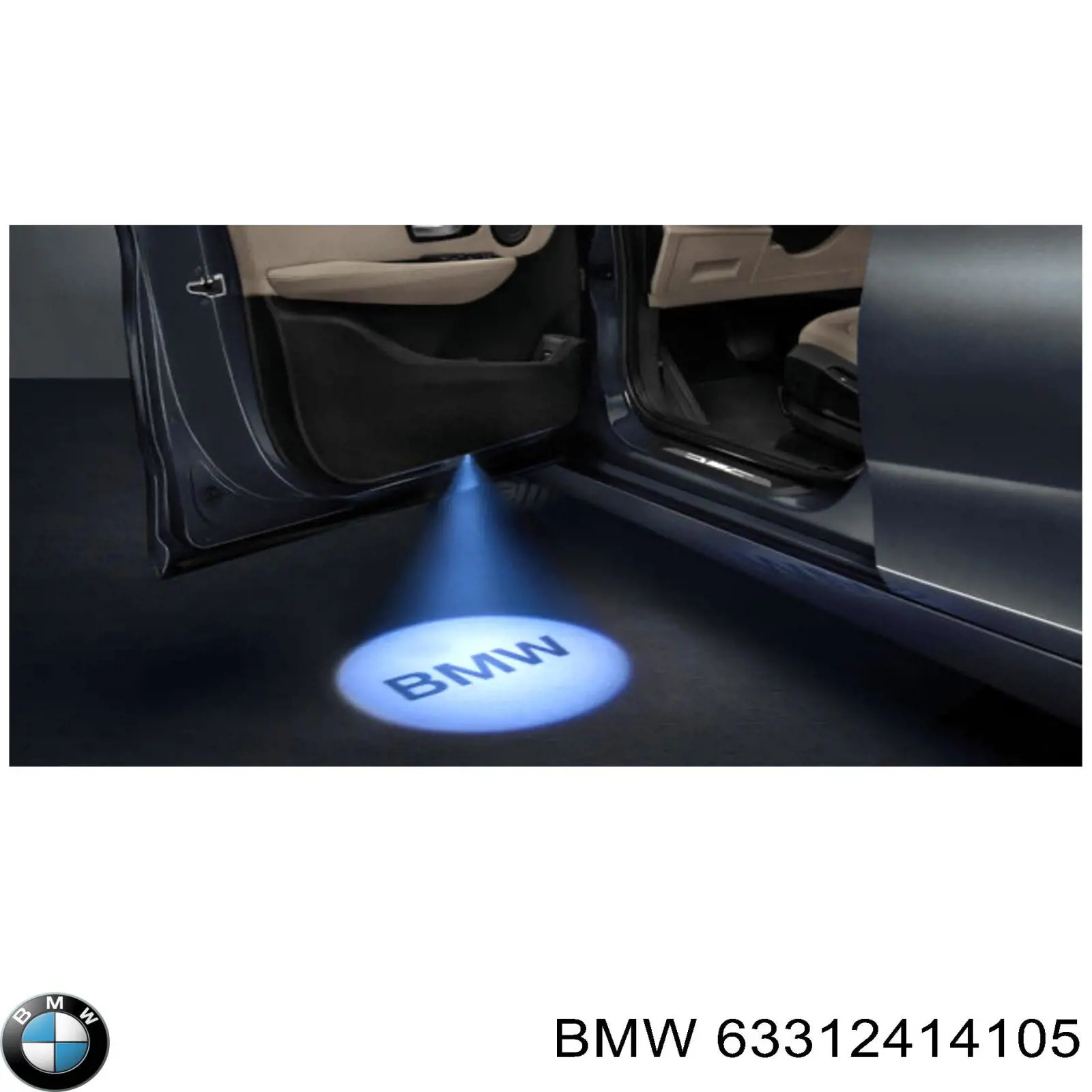 Compre 63312289654 BMW Lâmpada de diodo emissor de luz (LED)
