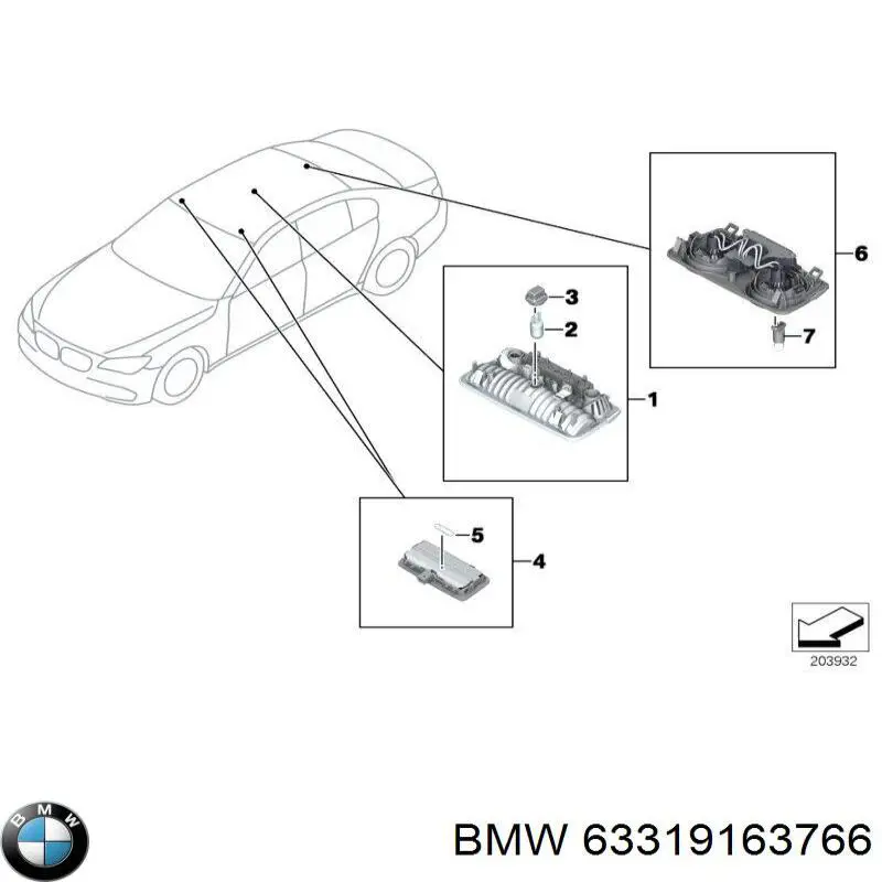 63319163766 BMW 