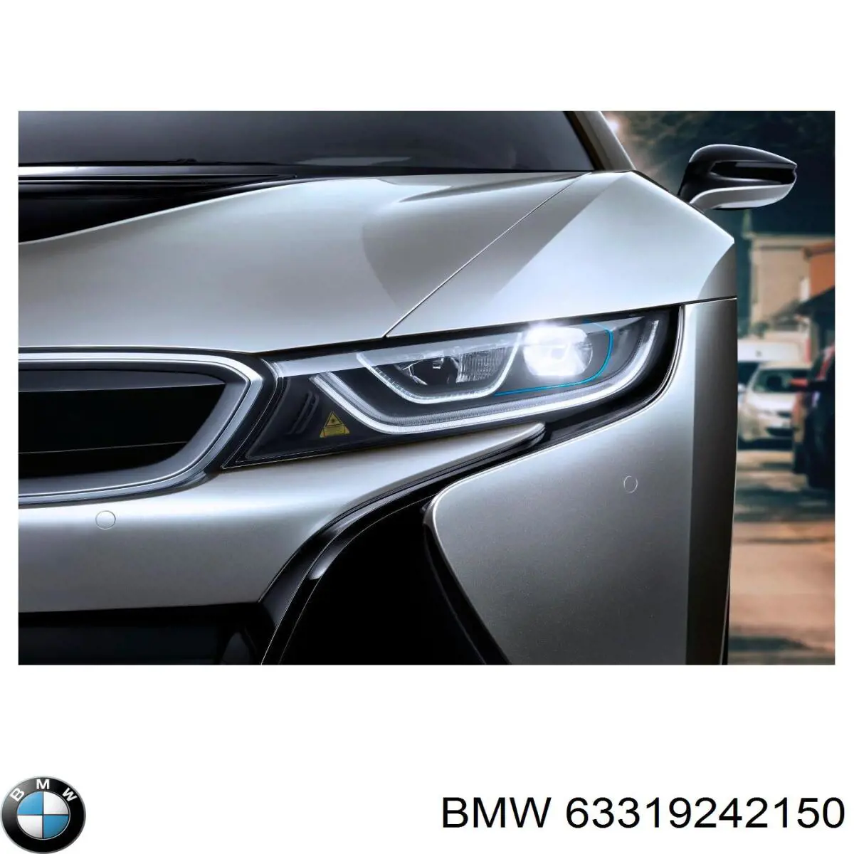 63319242150 BMW Módulo de direção (Centralina eletrônica) de iluminação diurna