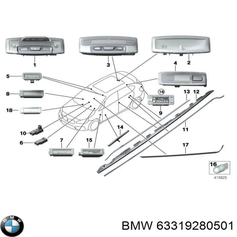 Compre 63319280501 BMW 