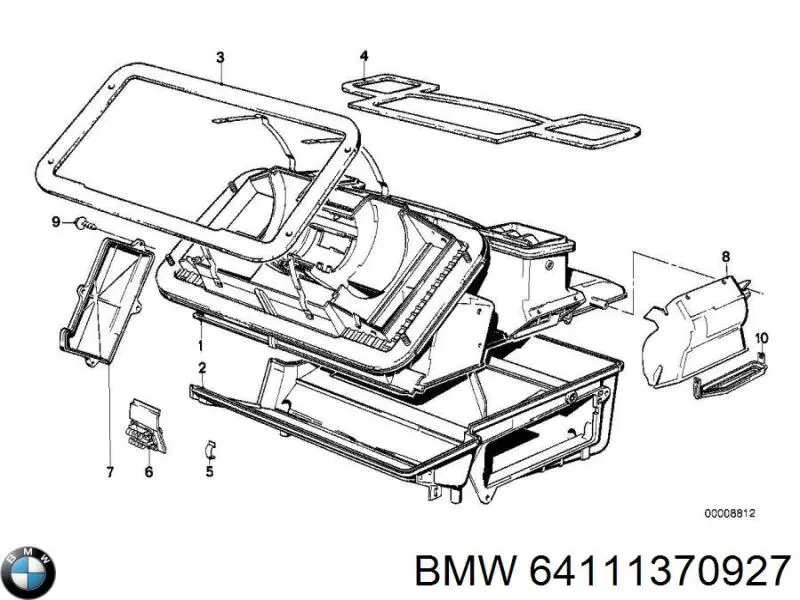 64111370927 BMW 