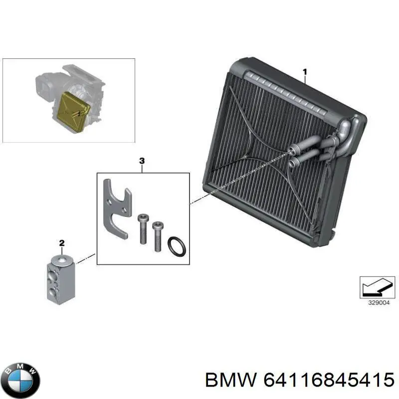 Válvula TRV de aparelho de ar condicionado BMW 64116845415 preço, a partir de 43,42 USD