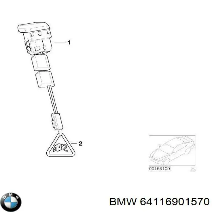 64116901570 BMW 