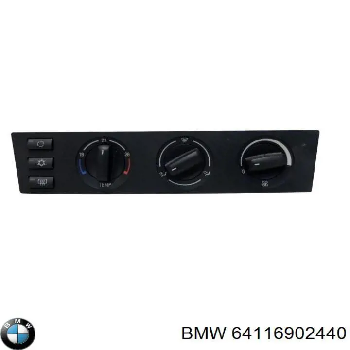 Compre 64116902440 BMW Unidade de controlo dos modos de aquecimento/condicionamento