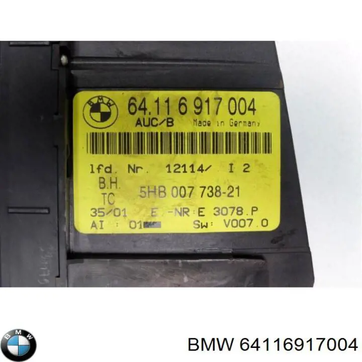  BMW 64116917004 preço, a partir de 52,78 USD