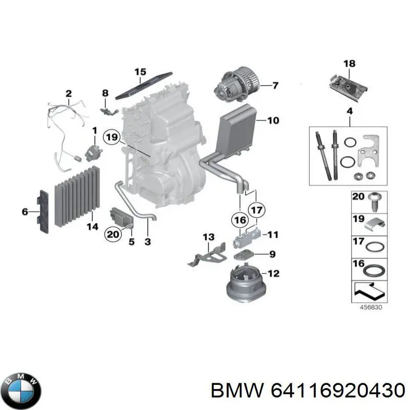 Sensor de temperatura do vaporizador BMW 64116920430 preço, a partir de 14,21 USD