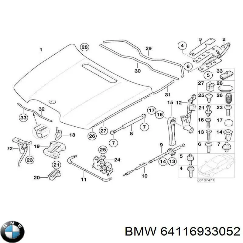 Sensor de sujidade de ar BMW 64116933052 preço, a partir de 102,54 USD
