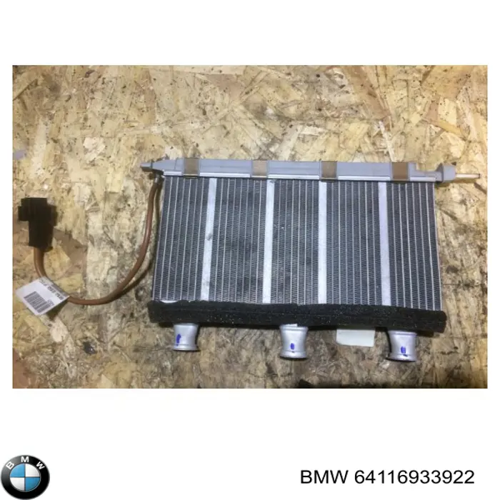 Radiador de forno (de aquecedor) BMW 64116933922 preço, a partir de 64,78 USD
