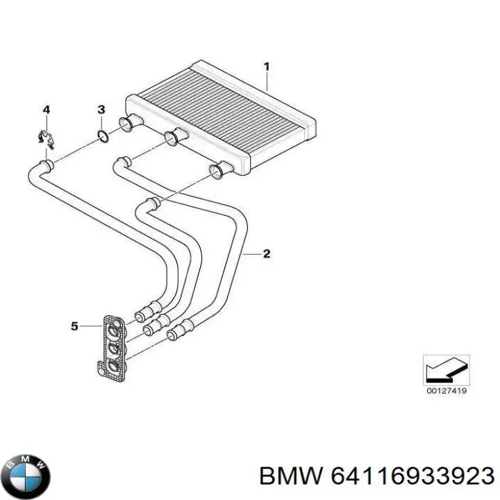 Vedante de adaptador do filtro de óleo BMW 64116933923 preço, a partir de 5,96 USD