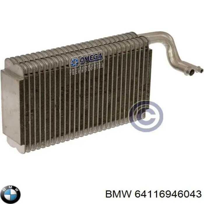 Vaporizador de aparelho de ar condicionado BMW 64116946043 preço, a partir de 120,10 USD