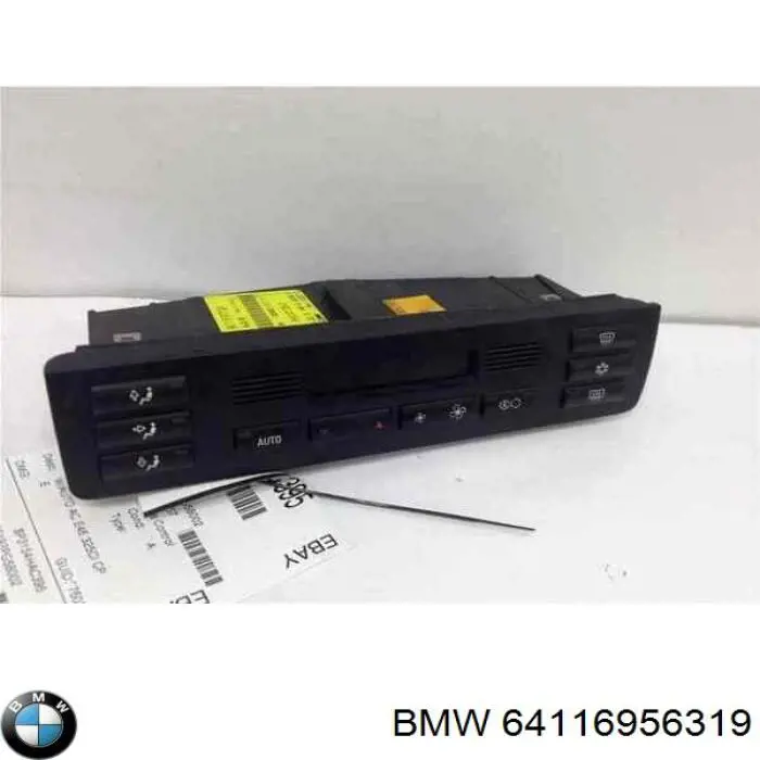 Unidade de controlo dos modos de aquecimento/condicionamento BMW 64116956319 preço, a partir de 35,75 USD