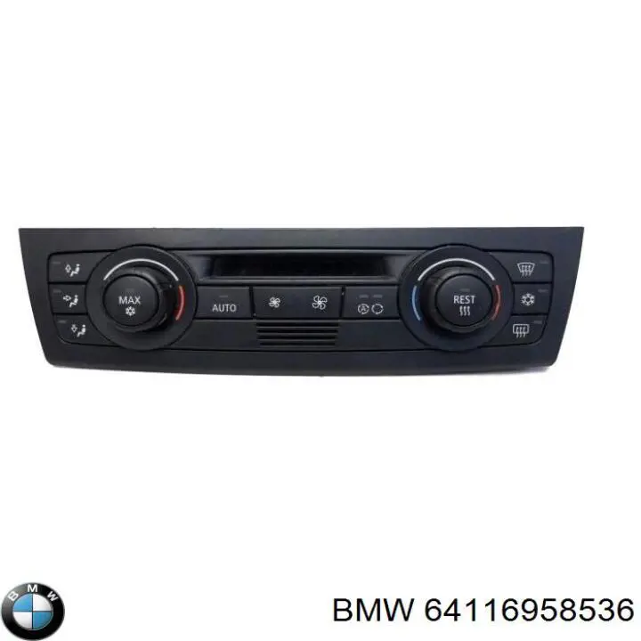 Unidade de controlo dos modos de aquecimento/condicionamento BMW 64116958536 preço, a partir de 66,40 USD