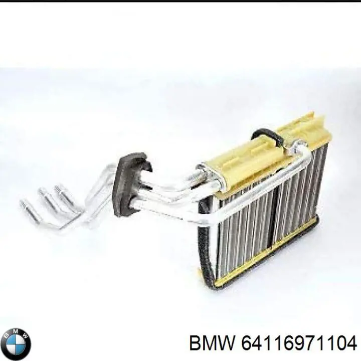 64116971104 BMW Radiador de forno (de aquecedor)