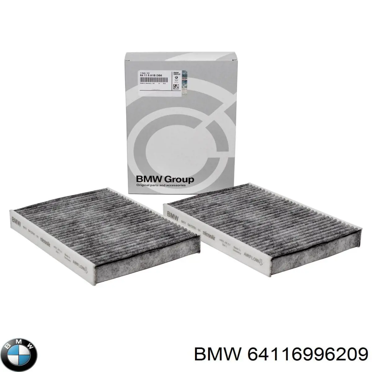 Filtro de salão BMW 64116996209 preço, a partir de 23,24 USD