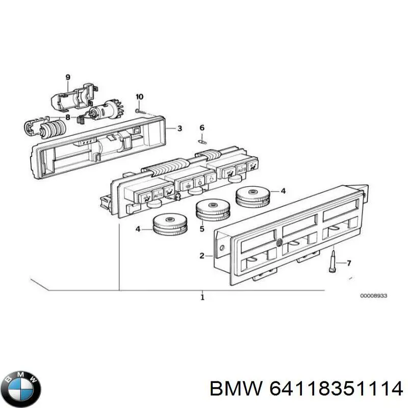 64118351114 BMW 