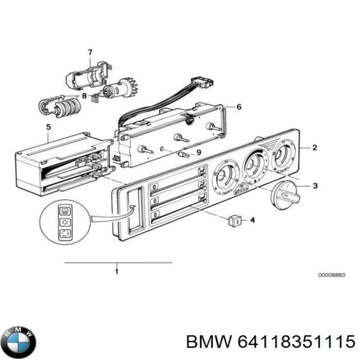 64118351115 BMW 