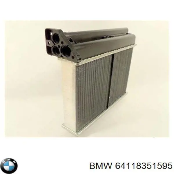 64118351595 BMW Radiador de forno (de aquecedor)