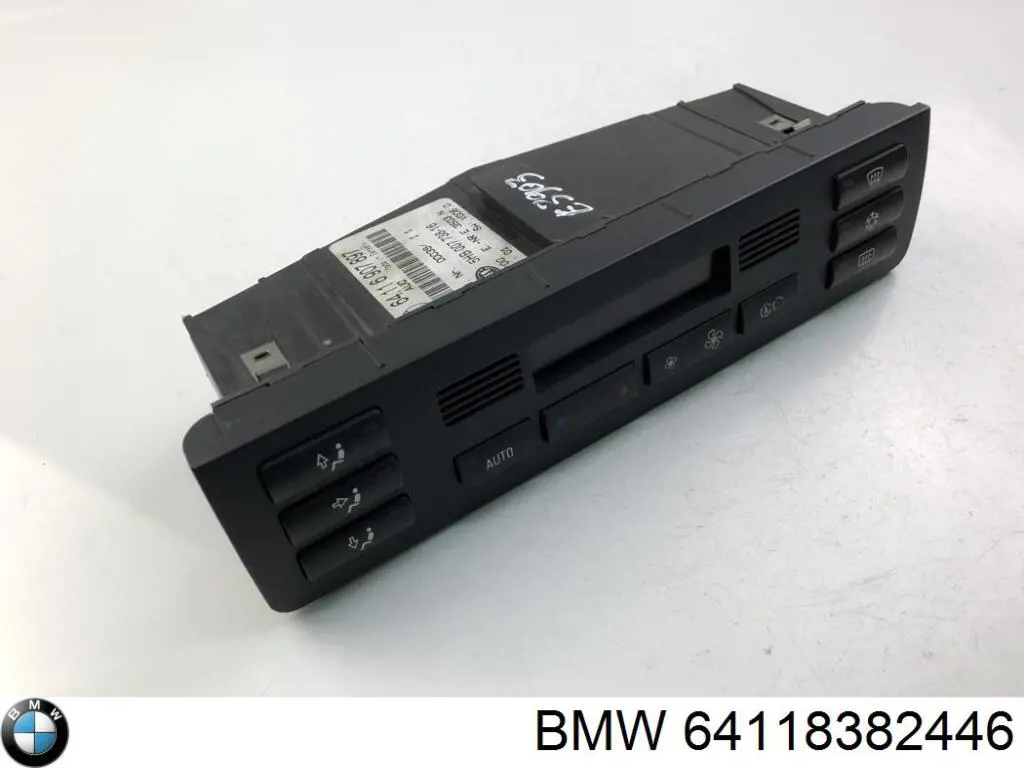 64118382446 BMW Unidade de controlo dos modos de aquecimento/condicionamento