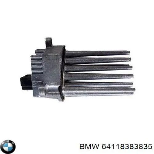 Resistor (resistência) de ventilador de forno (de aquecedor de salão) BMW 64118383835 preço, a partir de 30,04 USD